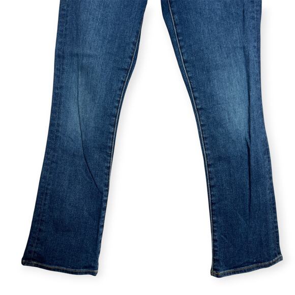 Veronica Beard Carly Kick Flare Kick Flare High Rise Jean SIZE 25 Bright Blue LA - Picture 10 of 11